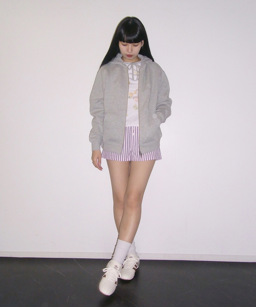 パーカー 「Dime/ダイム」 CURSIVE ZIP-HOODIE レディース