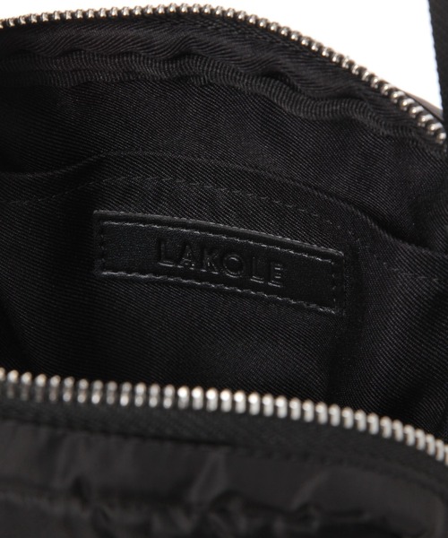 LAKOLE（ラコレ） ショルダーバッグ バッグ クリアポケットスクエア