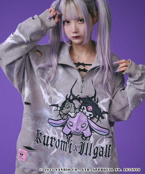 AVAM×GALFY×GEKIROCK CLOTHINGコラボ・スウェット BURGUNDY