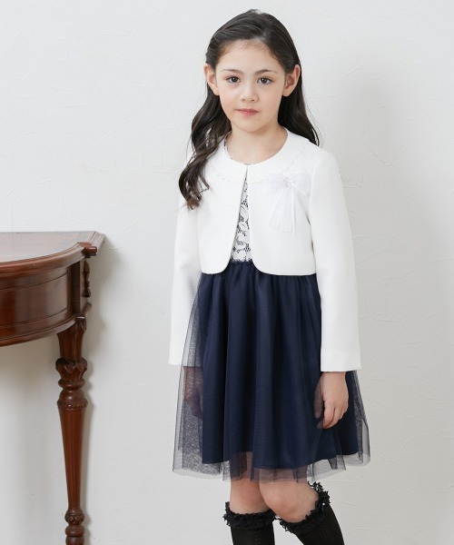 フォーマル 発表会 卒園式 入学式 フォーマルワンピーススーツ3点