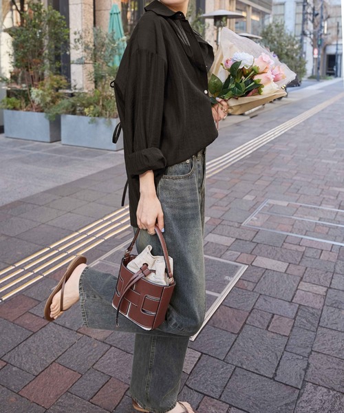 グレースクラス　今期　23SS ワイドコクーンデニムパンツ　デニム　新品未使用 ジーンズ デニム デニムパンツ ワイドコクーンデニムパンツ