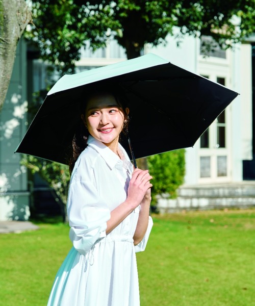 折りたたみ傘 遮光100 晴雨兼用 折りたたみ傘 コンパクト自動開閉 ”kowaza コワザ 無地” レディース メンズの画像