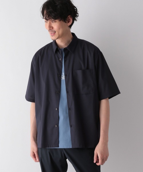 fog linen work グレー 半袖シャツ kurashisha_fg-lwa787-2067