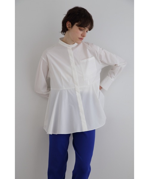 LE PHIL（ル フィル） ブラウス シャツ SOLOTEXペプラムブラウス