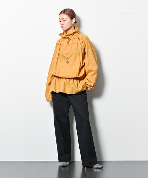 ブラウス シャツ BASE RANGE AIR TOP シャツ レディース BASERANGE ブラウス シャツ AIR TOP TOAI-PO-SP25：シャツ