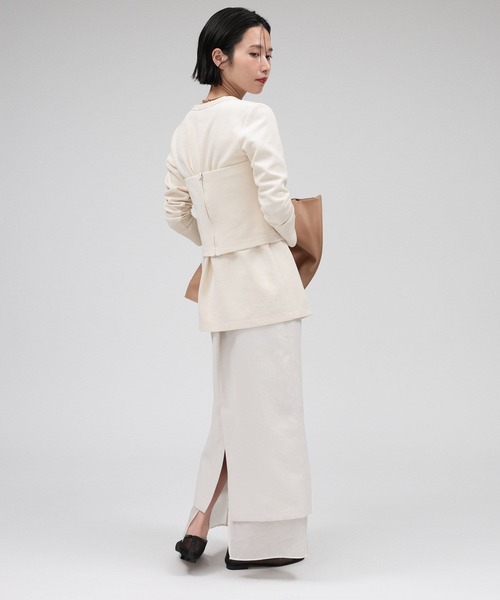 チューブトップ ベアトップ ハリヌキニットベアトップ | BABYLONE | 12