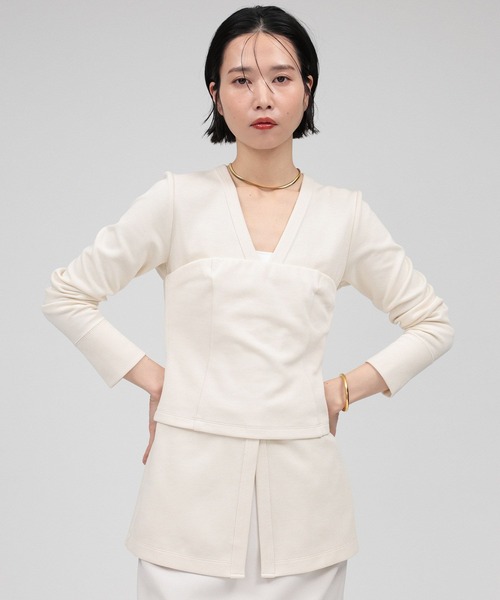 チューブトップ ベアトップ ハリヌキニットベアトップ | BABYLONE | 04