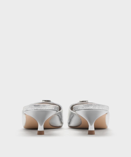 CHARLES ＆ KEITH（チャールズ&キース） パンプス ミュール クリスタル