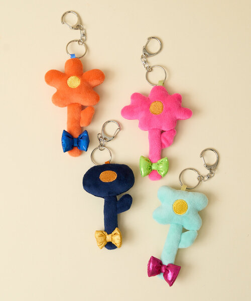 BIRTHDAY BAR（バースデイバー） キーホルダー Motif flower keycharm