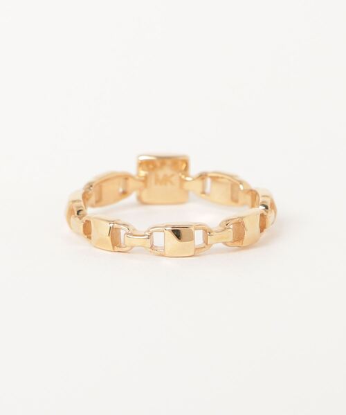日本未入荷★Michael Kors★リング MICHAEL KORS 「MICHAEL KORS」 リング 6 ゴールド系その他