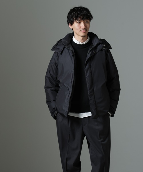 NANO universe（ナノ・ユニバース） ダウンジャケット M ブラック