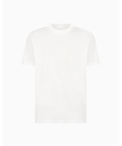 tシャツ 「A|X アルマーニ エクスチェンジ」AXロゴ 半袖クルーネックTシャツ/REGULAR メンズの画像