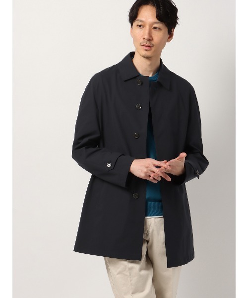 ステンカラーコート コート 最高コート 撥水 防シワ 軽量 ポリエステル