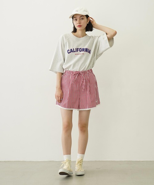 Champion tシャツ MILKFED.×CHAMPION CALIFORNIA S/S TEE
