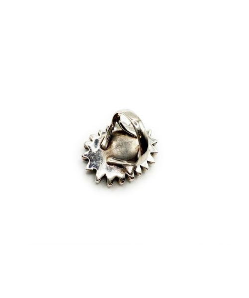 Indian Jewelry 指輪 リング オーバルフラワーモチーフターコイズ
