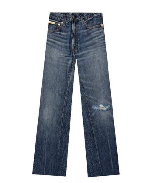 90s HERMES ストレート デニムパンツ W27 LEVI'S リーバイス LEVIS 501 デニム パンツ ジーンズ ジーパン