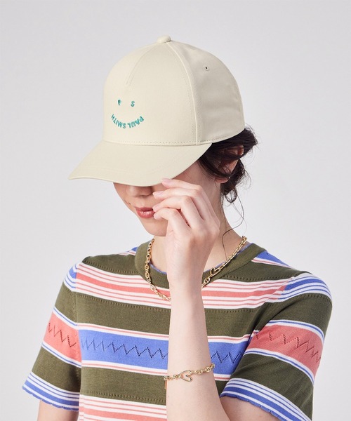 Paul Smith 帽子 ハット ウィメンズ ”Happy” ベースボール