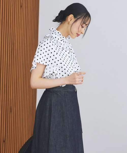 RUIRUE BOUTIQUE ブラウス シャツ 洗える ｜ 選べる素材