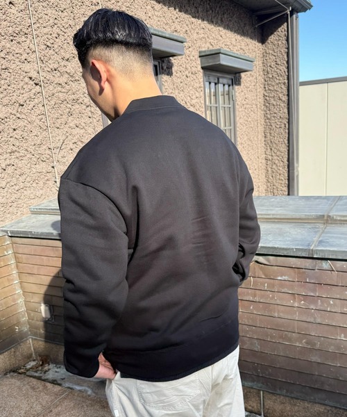 Romon カーディガン Loose Fit Sweat Cardigan レディース