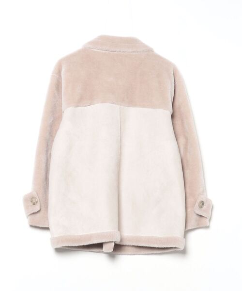 「un dix cors」 ジップアップブルゾン 2 ベージュ レディース_画像2