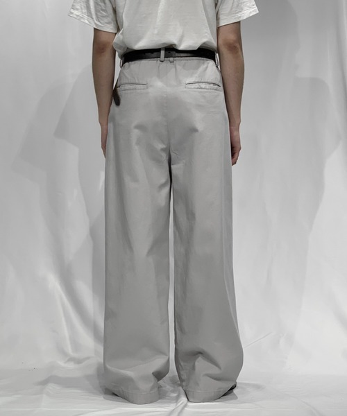 Toironier パンツ Toironier/トワロニエ/2Tuck CHINO Pants