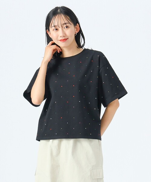 tシャツ カラフル ホット フィックス Tシャツ レディース