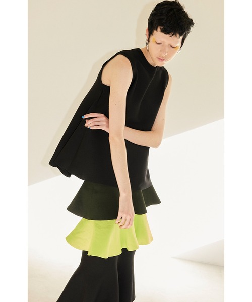 OMMO SHORT RIB KT TOP /カーキ OMMO SHORT RIB KT TOP /カーキ