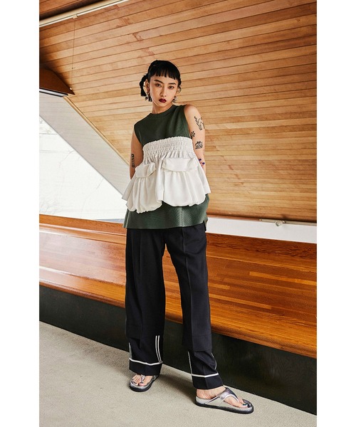 OMMO（オーエムエムオー） ニット セーター TENT LINE KT TOP