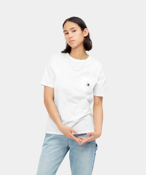 tシャツ Carhartt WIP W' S/S POCKET T-SHIRT（カーハートワークインプログレス ウィメンズ ショートスリーブ ポケット