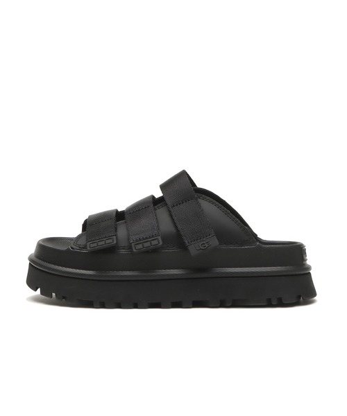 UGG GOLDENGLOW ブラック サンダル サイズ8 UGG 【並行輸入】アグ サンダル ウィメンズ GoldenGlow