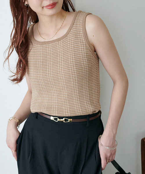 MACHATT （未使用）ノースリーブニット MACHATT （未使用）ノースリーブニット