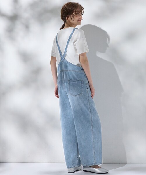 ANY（エニィ） オールインワン デニムサロペット レディース