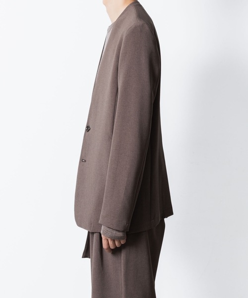 ATTACHMENT（アタッチメント） ジャケット ノーカラージャケット PE