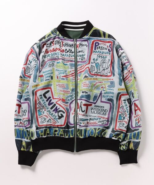 CASA FLINE 「CASA FLINE」 スタジャン FREE グリーン レディース