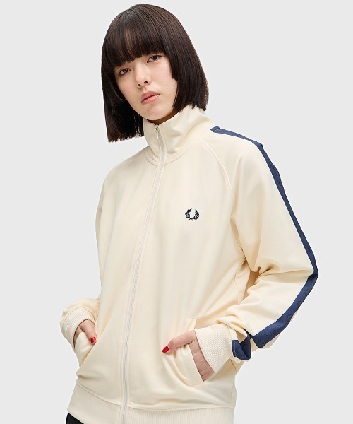 フレッドペリー　ベージュ　ブルゾン FRED PERRY 「FRED PERRY」 ブルゾン M ベージュ レディース
