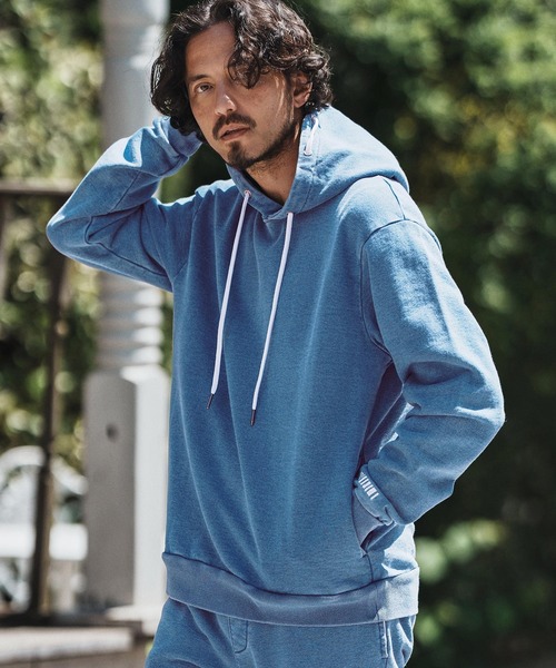 felkod（フィルコッド） パーカー 裏起毛 mpa3830- Knit Denim Spindle