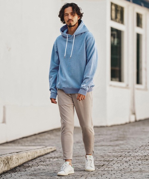 felkod（フィルコッド） パーカー 裏起毛 mpa3830- Knit Denim Spindle