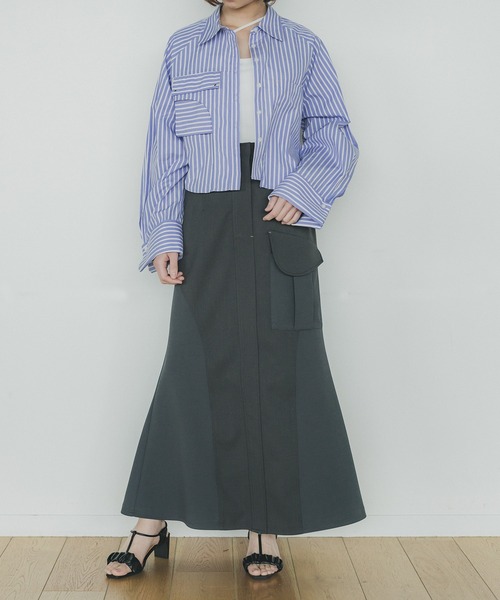 「PUBLIC TOKYO」 長袖シャツ FREE ホワイト レディース PUBLIC TOKYO 「PUBLIC TOKYO」 長袖シャツ FREE ホワイト
