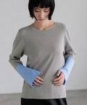 ニット セーター 12GハイショクスリーブLS...の詳細画像4
