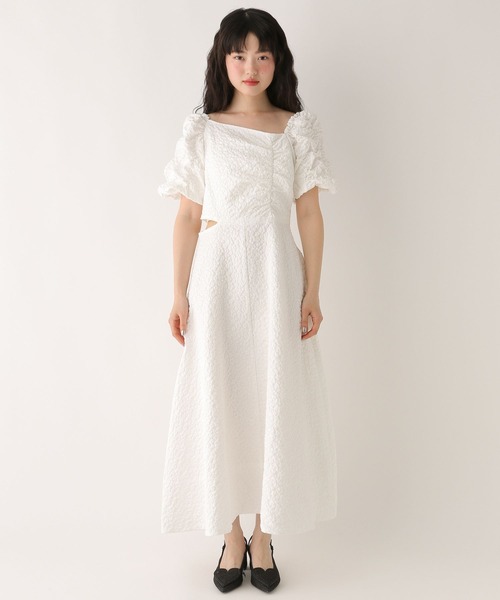 アシンメトリー☆ワンピース ショート丈 半袖 アシンメトリーショート丈ワンピース - ホワイト | ZARA Japan
