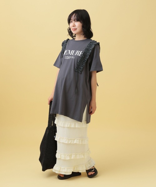 【値下げ】LEPSIM 産前・産後対応マタニティ／2WAYデニムジャンスカ 楽天市場】【SALE／50%OFF】【産前・産後対応】マタニティ/2WAY