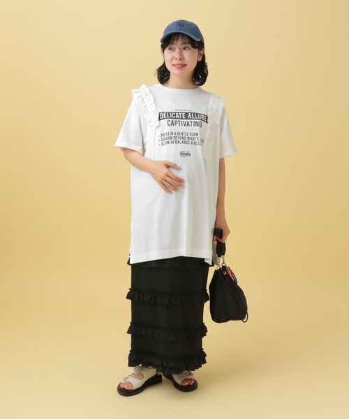 新品　タグ付き　LEPSIM フリルティアードスカート2 LEPSIM｜【産前・産後対応】マタニティ/フリルティアード