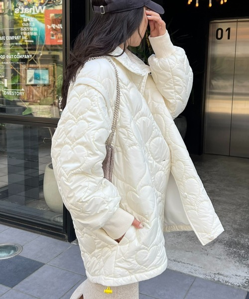 「HELLO.SANFRANCISCO」 ジャケット ONE SIZE オフホワイト レディース_画像3