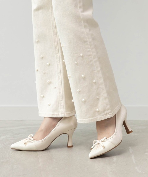 RANDA(ランダ) レディース 【走れる美脚パンプス】シアーポインテッドトゥパンプスパンプス 走れる美脚パンプス RANDA(ランダ) レディース 【走れる美脚パンプス】シアーポインテッドトゥパンプスパンプス