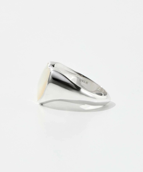 指輪 リング ANNIKA INEZ Pearl Heart Ring， Sml アニカ イネズ パール ハート リング レディースの画像