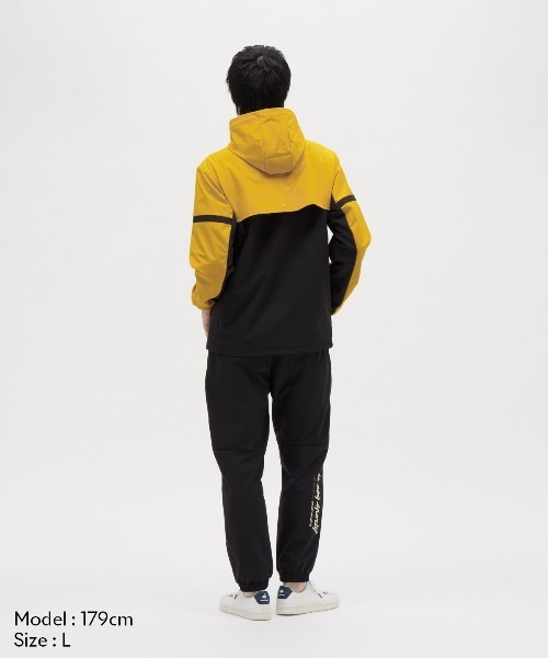 新品ルコックスポルティフ GOLF 防風・撥水 保温 ストレッチパンツ M le coq sportif（ルコックスポルティフ） パンツ 「ルコック