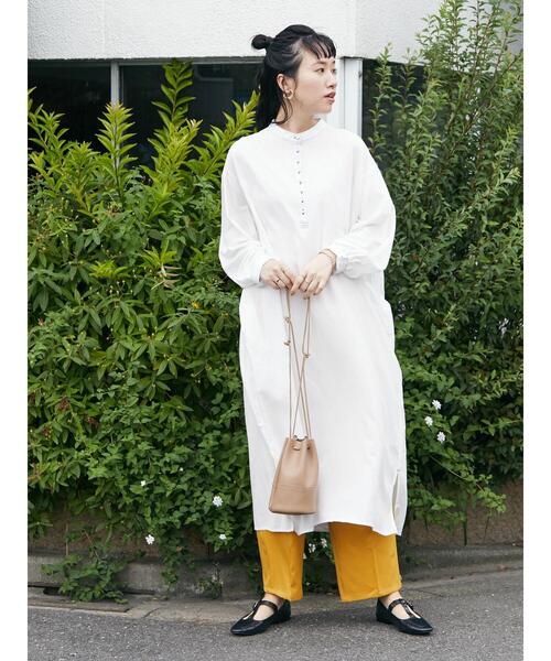 「CRAFT STANDARD BOUTIQUE」 長袖ワンピース FREE ブルー系その他 レディース_画像2