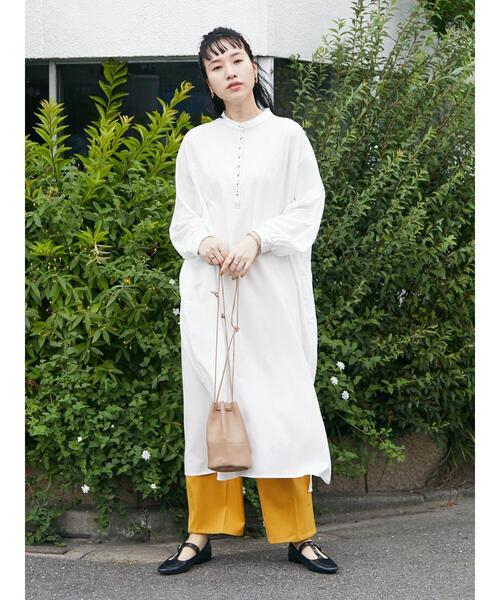 「CRAFT STANDARD BOUTIQUE」 長袖ワンピース FREE ブルー系その他 レディース_画像5