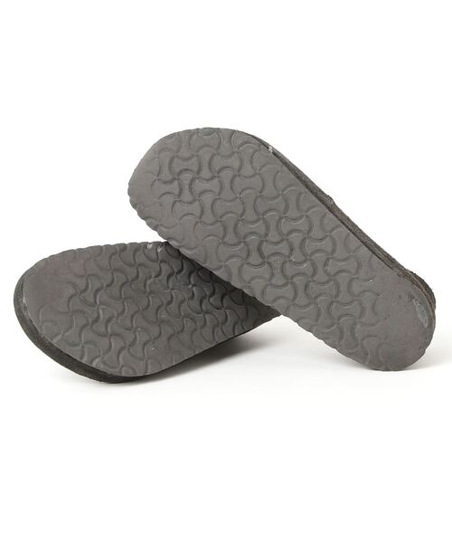 「BIRKENSTOCK」 レザーシューズ 26.5cm ブラック メンズ