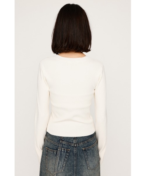 SLY（スライ） ニット セーター 「2サイズ展開」BASIC HG RIB TOPS